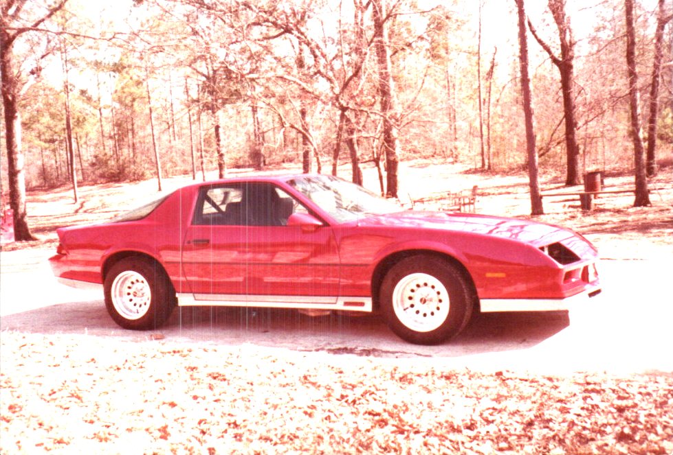 Chevrolet Camaro 1982 z28 with original factory paint scheme