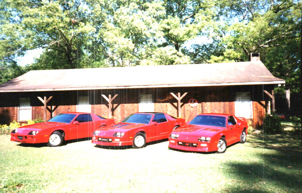 1982 Chevrolet Camaro Z-28; 1986 Chevrolet Camaro IROC Z-28; 1992 Chevrolet Camaro Z-28